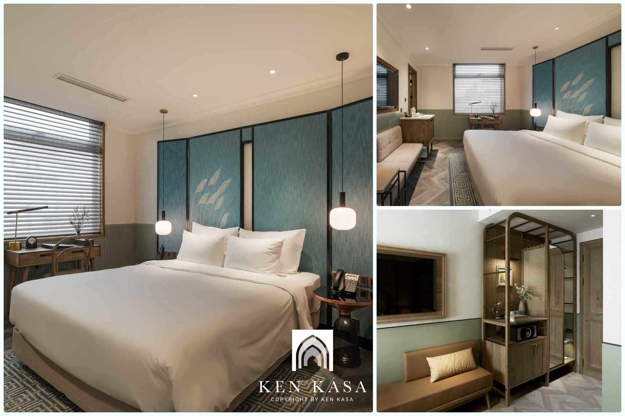 Mẫu ph&ograve;ng deluxe đẹp La Passion Hanoi hotel & spa